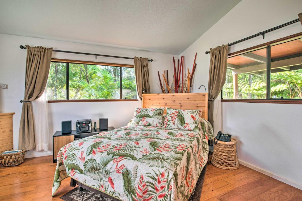 Fern Cottage Island Escape With Rainforest View! Volcano Buitenkant foto