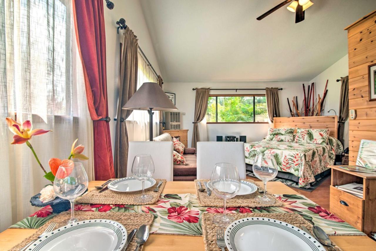 Fern Cottage Island Escape With Rainforest View! Volcano Buitenkant foto
