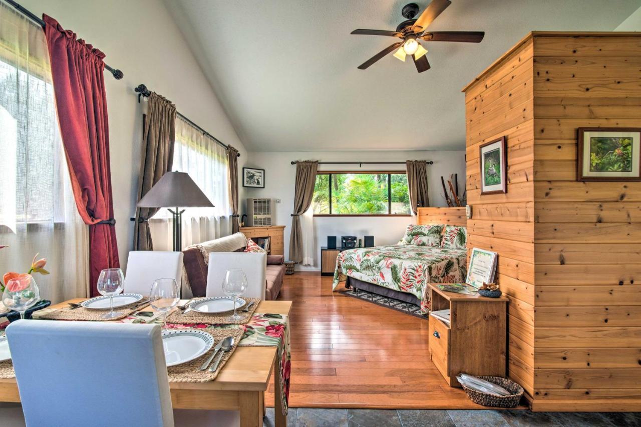 Fern Cottage Island Escape With Rainforest View! Volcano Buitenkant foto