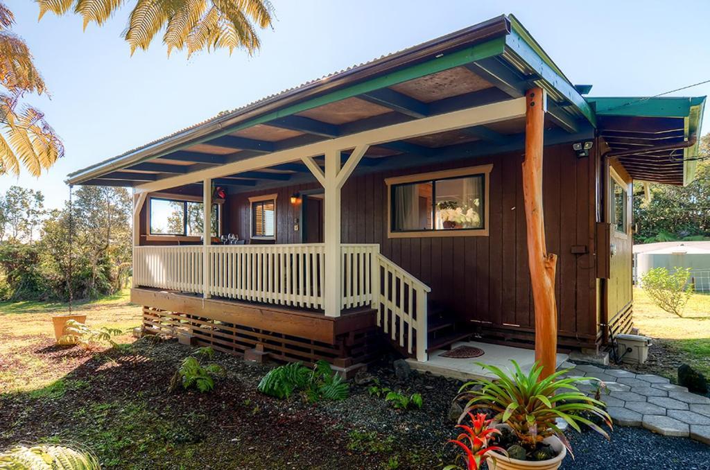 Fern Cottage Island Escape With Rainforest View! Volcano Buitenkant foto