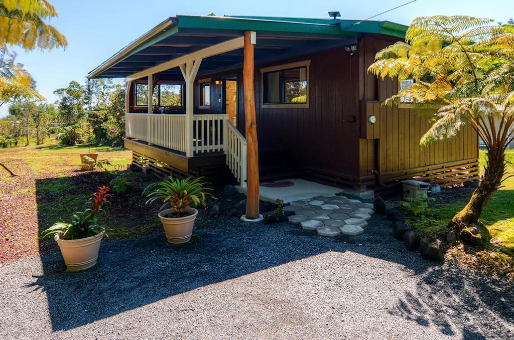 Fern Cottage Island Escape With Rainforest View! Volcano Buitenkant foto